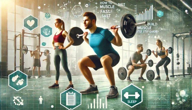 how to build muscle fast: step by step guide